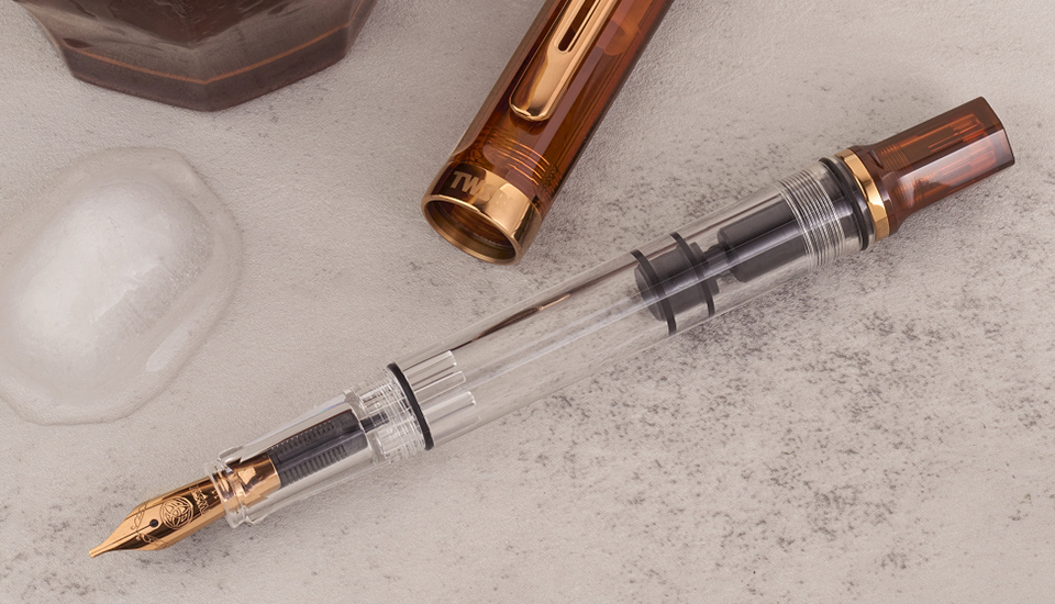 Plnicí pero TWSBI ECO Rootbeer with Bronze foto